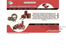 Tablet Screenshot of abracutindia.com